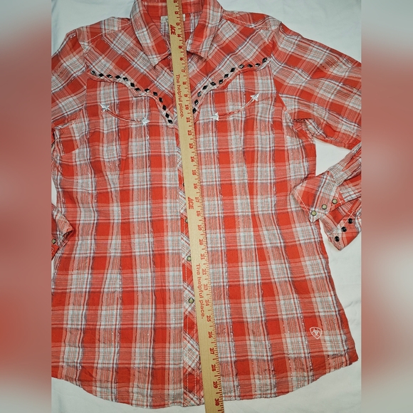 Ariat orange Silver - Picture 5 of 12